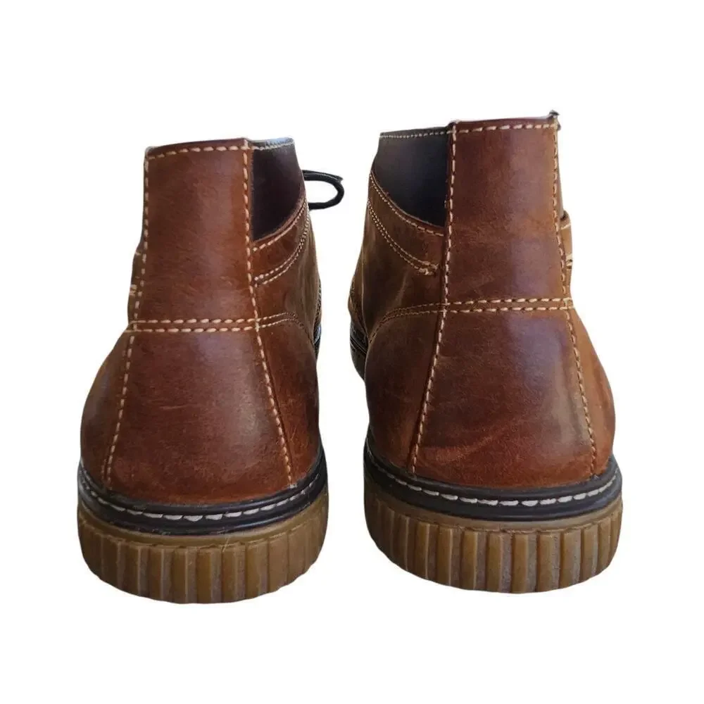 Johnston & Murphy Wallace Chukka Boots Brown Size 10.5